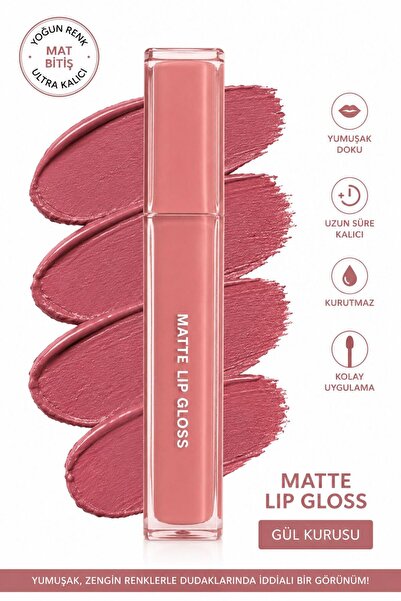 NUNUKO Matte Lip Gloss Ruj