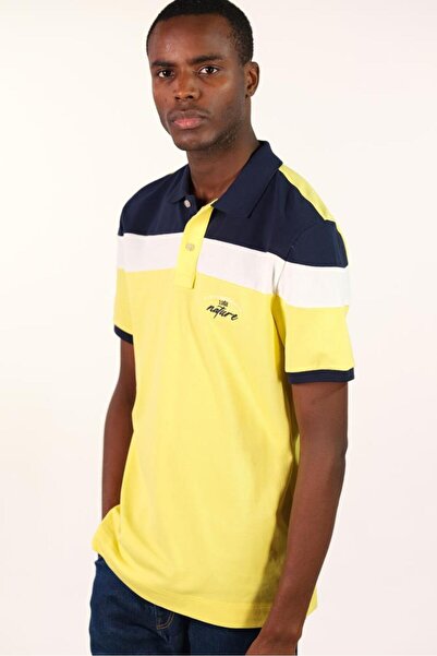 Arma Ar-Ma Men's Polo Collar T-Shirt Without Print Basic Regular Fit Single R...