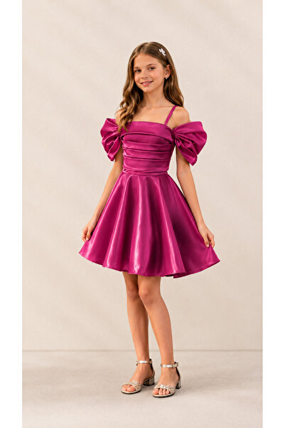 RAPAPA Girl's Top Size Tight-Fitting Sleeves Balloon Dress 2578