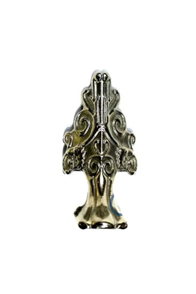 ARMÜZ Picior de dulap Lükens, picior de cutie 4 cm - nichel