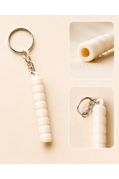 SAF HOBİ ATÖLYE DESİGN Breathing Exercise Keychain – Portable Calming and Foc...