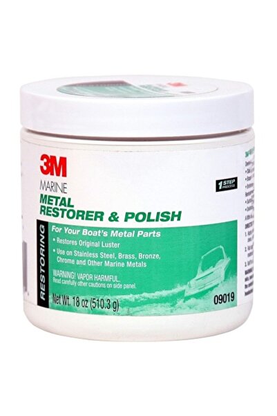 3M ™   MARINE - Pastă pentru restaurarea și lustruirea metalelor - 500 ml