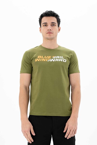 Arma Ar-Ma Men's Crew Neck T-Shirt with Text Print Slim Fit Full Single Jerse...