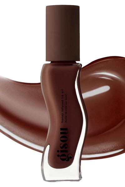 gisou Honey Infused Moisturizing and Brightening Lip Care Oil Milky Mocha 8ml