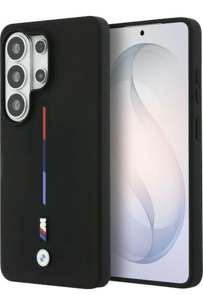 BMW Πίσω Κάλυμμα Σιλικόνης Μαύρο Galaxy S26 Ultra Κωδικός: BMHMS26L25SITMIK