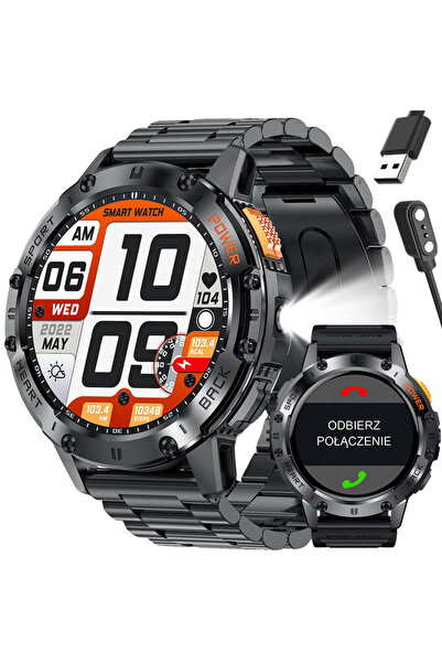 Gravity SMARTWATCH BĂRBĂTESC GT22-1 - AMOLED, CUREA ADIȘIONALĂ (sg030a)