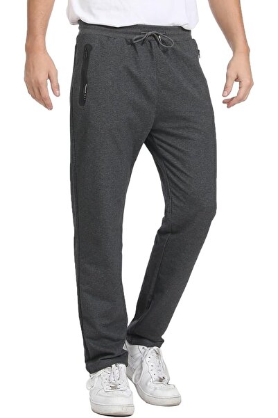 OEM Pantaloni de trening pentru bărbați, sportivi, din bumbac, pentru sală, g...