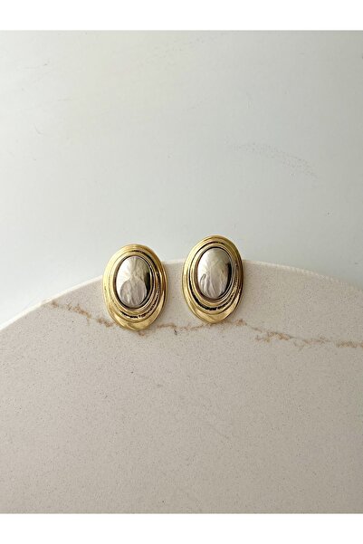 shop Steel Double Color Amor Earrings
