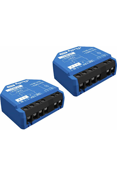 Shelly 1 Έξυπνος Διακόπτης Gen3 1 Κανάλι Wi-Fi & Bluetooth 10A 2 Τεμάχια Κωδι...
