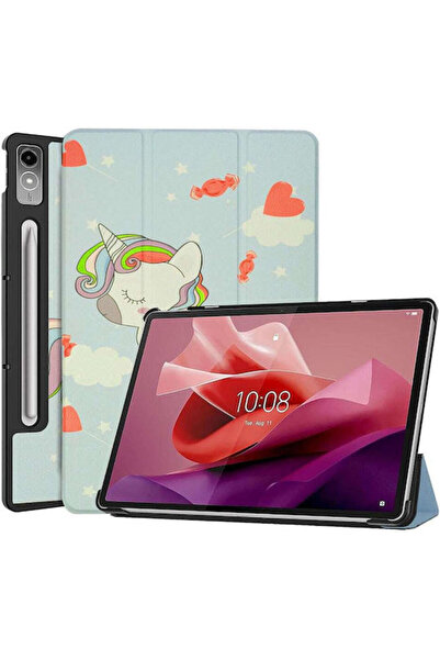 Techsuit Πολύχρωμη Θήκη Flip (Lenovo Tab P12, Lenovo Idea Tab Pro 12.7) KF234...