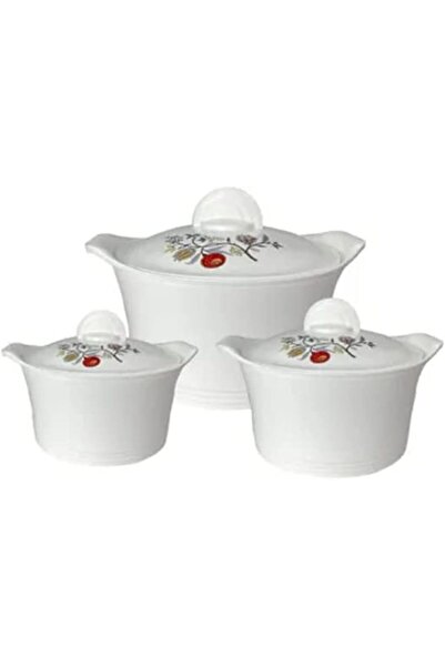 Falcon Ceramic food storage dish set of 3 pieces from Falcon, capacity 2.5/3....
