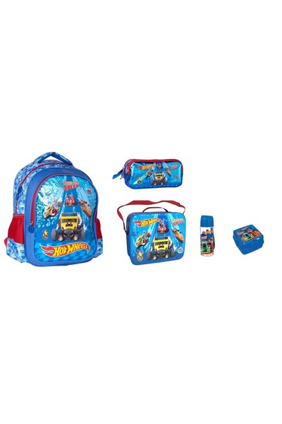 HOT WHEELS Σετ Σχολικής Τσάντας (5 ΤΕΜΑΧΙΑ)