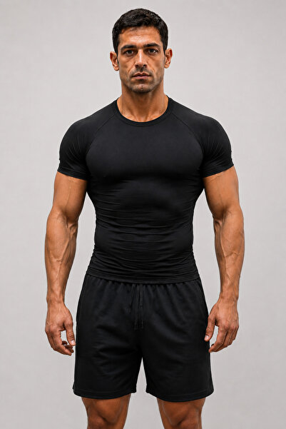 Thelood Kısa Kollu Basic Compression T-Shirt