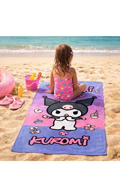 ADDA Prosop Plaja din Bumbac Kuromi 140x70cm