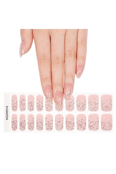 NO BRAND Set de 20 de benzi de gel semi-permanente Beckies Glam, autocolante ...