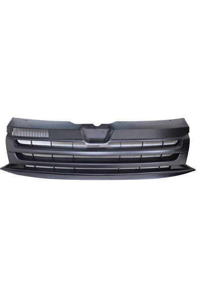 RapidAuto Grila masca fata fata VW TRANSPORTER/MULTIVAN (T5), 10.2009-, negru...