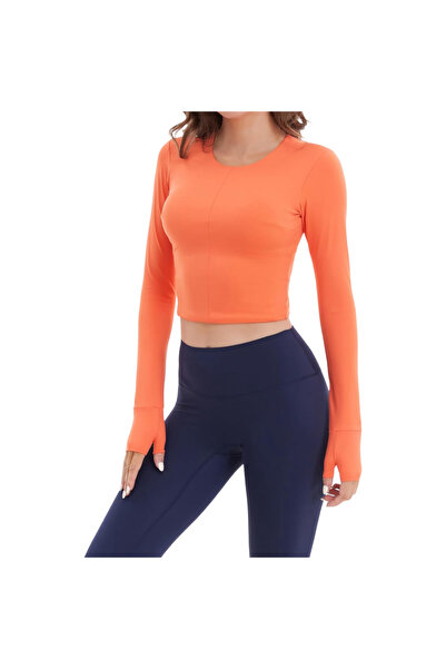 OEM Tricou Sportiv Pentru Femei Fitness Cu Mâneci Lungi Respirabil Culoare Po...