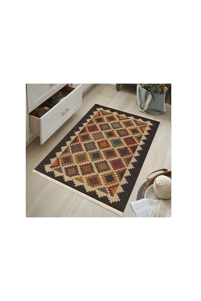 Vivense OTANTİK ANTRASİT DOKUMA TABAN HALI, 466 YNG, 120X180 CM
