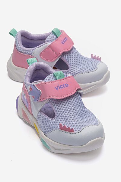 Vicco Unisex Çocuk Lila Vater Işıklı Spor Ayakkabı
