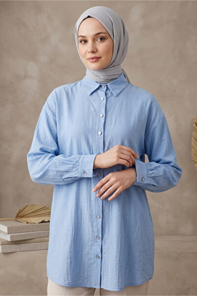 TOFİSA Çilek Tunik - 1308-BEBE-MAVI