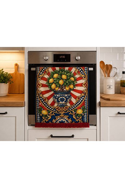 adenkahome Verona Series Kitchen Oven Cover 30X50 cm Washable