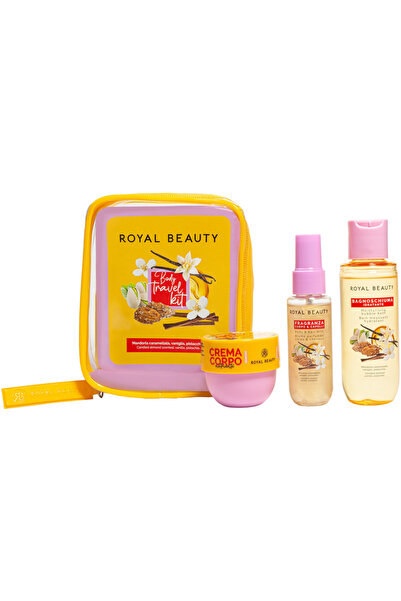 Royal Beauty BODY TRAVEL KIT CANDIED ALMOND, VANILLA PISTACHIO 3PCS