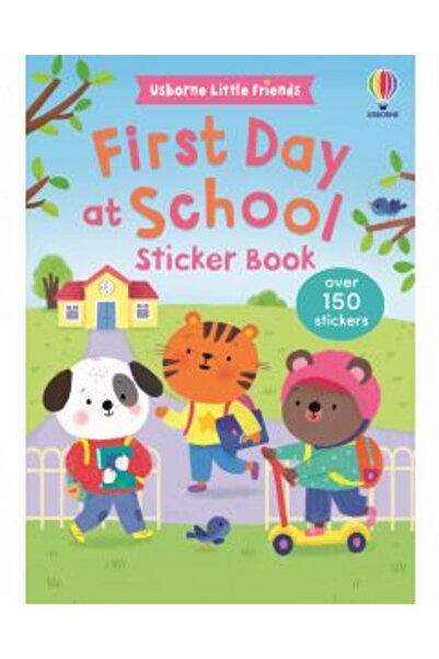 Usborne First Day at School Sticker Book