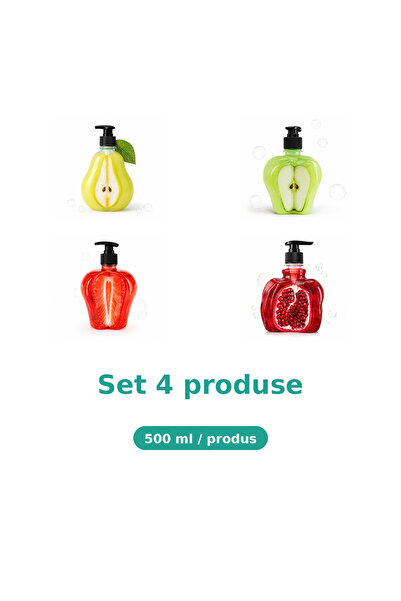 Tasty Set 4 Produse Tasty, Mix Pere, Mar Extract, Capsuni, Rodie