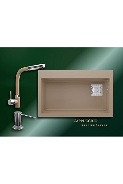 RealStone Cappuccino Atelier Series Likya & Sümela Premium Mutfak Koleksiyonu