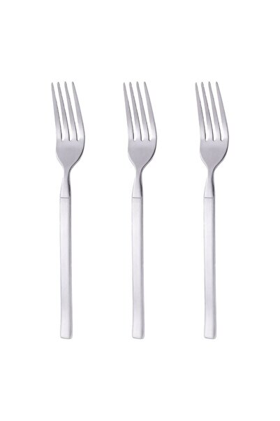 OEM Set Furculițe "Basic", Oțel inoxidabil, Inox, 21cm, 3