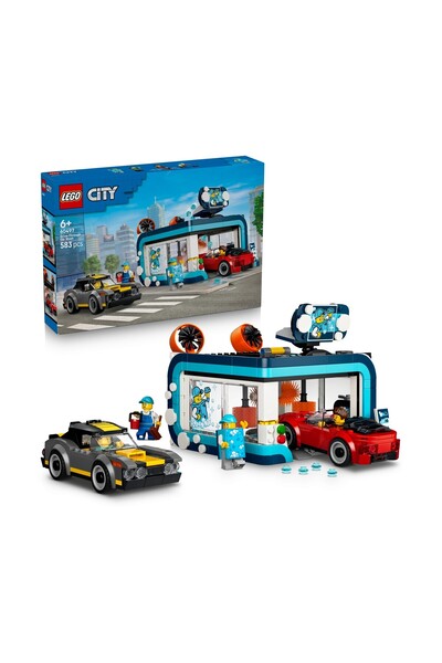 LEGO Πλυντήριο Αυτοκινήτων Drive-Through Πόλης (60497)