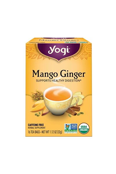 Yogi Tea Mango and Ginger Sindirime Yardımcı Organik Çay