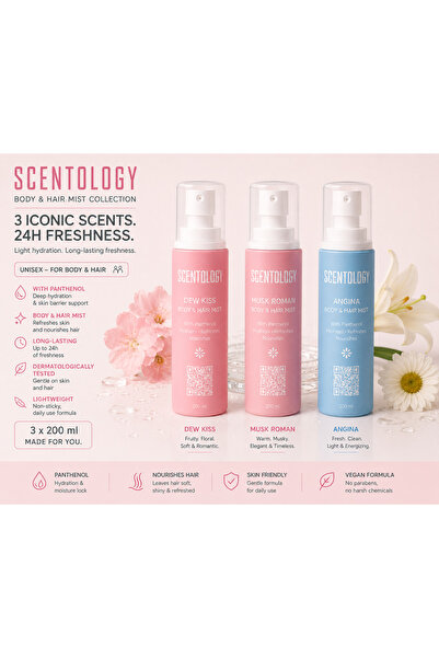 Scentology Doctor of perfums مجموعة سينتولوجي الأكثر مبيعًا من رذاذ الجسم وال...