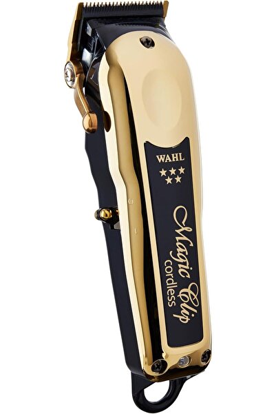Wahl Professional ماكينة حلاقة الشعر اللاسلكية ماجيك كليب الذهبية من فئة 5 نج...