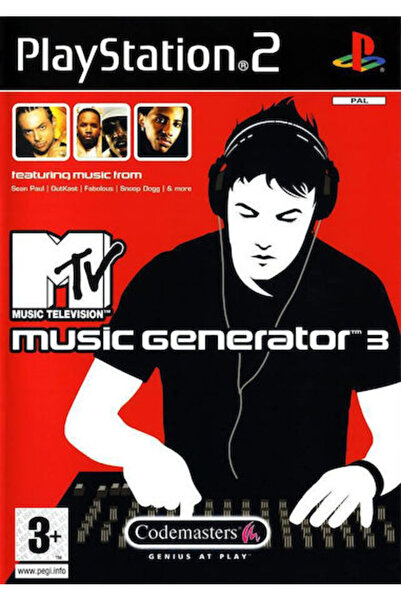 CODEMASTERS MTV Music Generator 3: This Is the Remix PS2 Παιχνίδι (Μεταχειρισ...