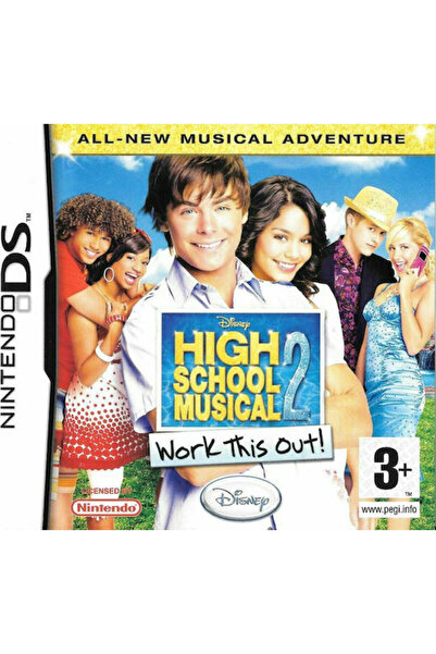 Nintendo High School Musical 2 Work This Out Παιχνίδι DS (Μεταχειρισμένο)