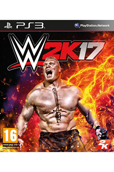 2K Games WWE 2K17 PS3 Παιχνίδι (Μεταχειρισμένο)