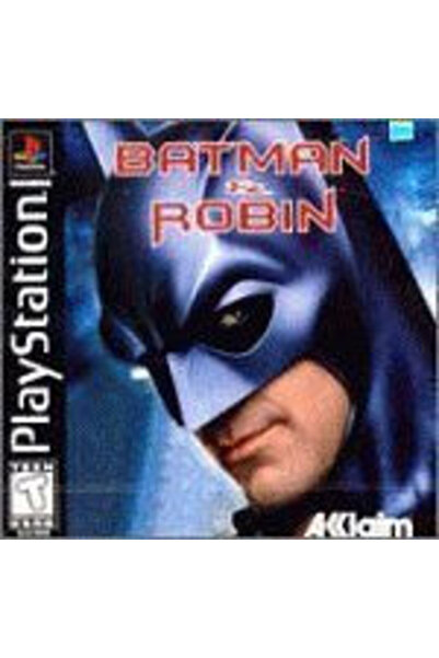 Sony Μπάτμαν & Ρόμπιν Παιχνίδι Playstation PS1 (Μεταχειρισμένο)