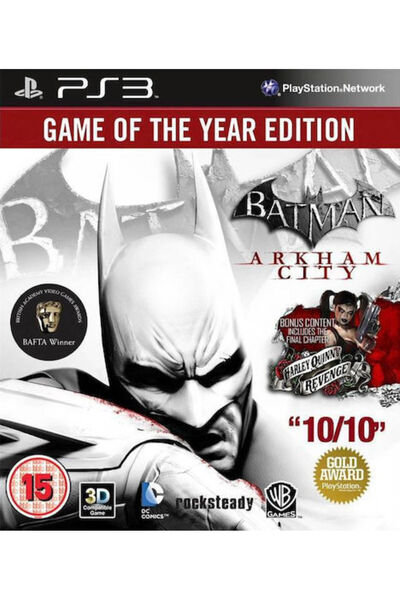 Warner Bros Games Μπάτμαν: Έκδοση Παιχνιδιού της Χρονιάς Arkham City για PS3 ...