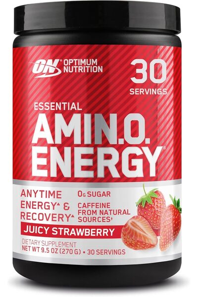 Optimum Nutrition Amino Energy - Pre Workout, BCAA, Amino Acids, Keto, Energy...
