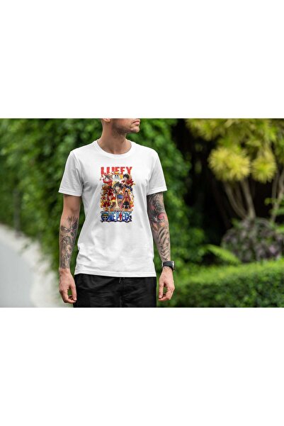 iLovePrints Luffy One Piece Collage Tshirt