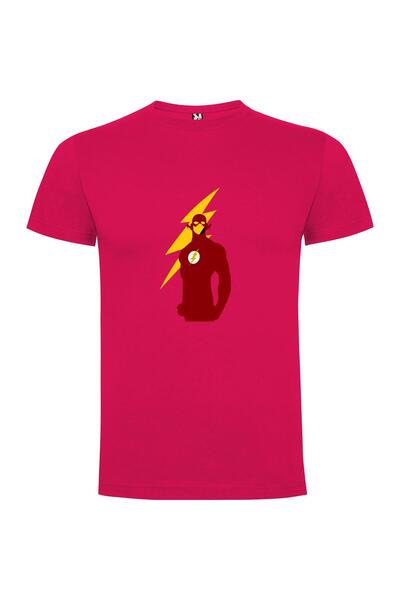 iLovePrints Red Flash Lightning Tshirt