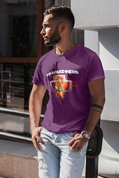iLovePrints Rammstein Fiery Logo Tshirt