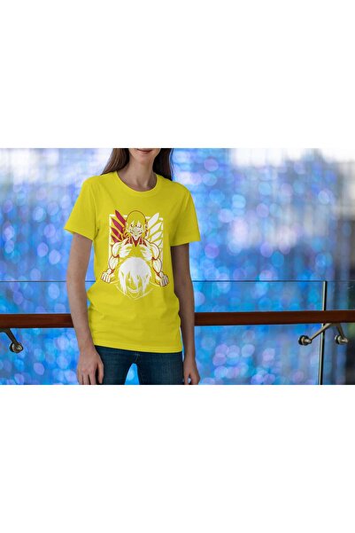 iLovePrints Attack on Titan Art - Eren and Titan Tshirt