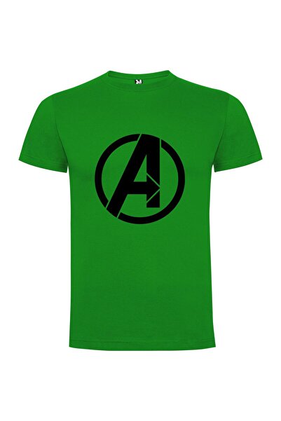iLovePrints Marvelous Avengers Logo Raglan Tshirt