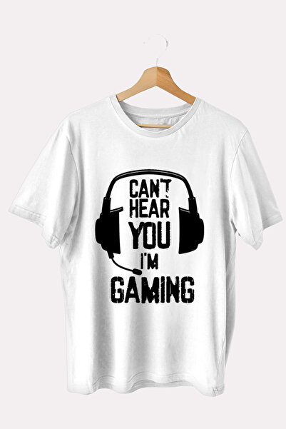iLovePrints Μπλούζα Gaming Cant Hear You