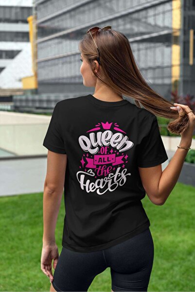 iLovePrints Queen of All the Hearts Tshirt