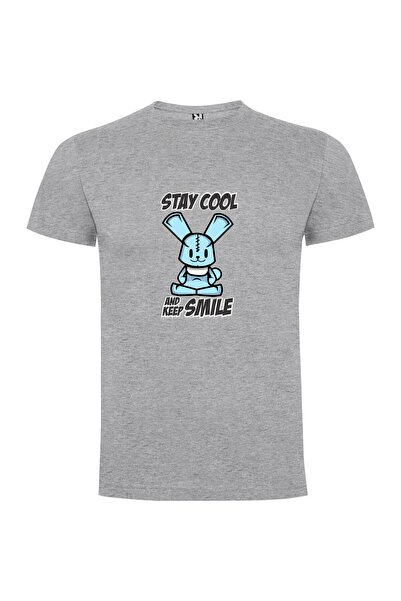 iLovePrints Cool Bunny Smirks Tshirt