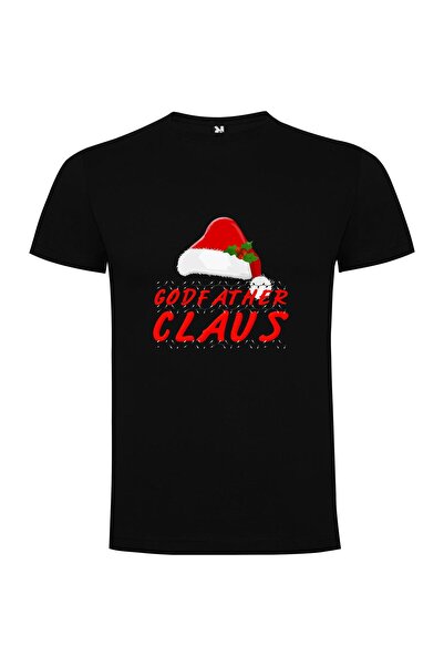 iLovePrints Godfather Claus Hat Tshirt