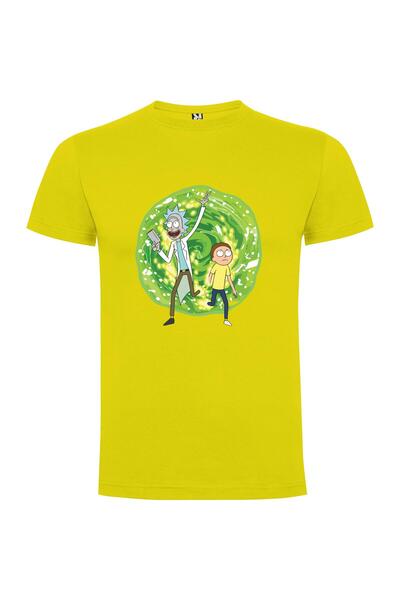 iLovePrints Rick & Morty Portrait Tshirt